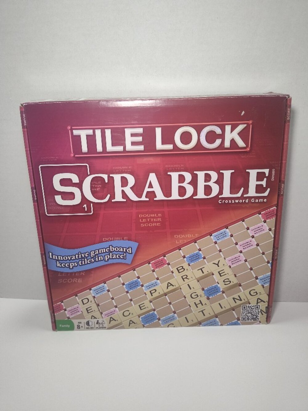 Winning Moves Tile Lock Scrabble Crossword Game #1143 Complete Hasbro
